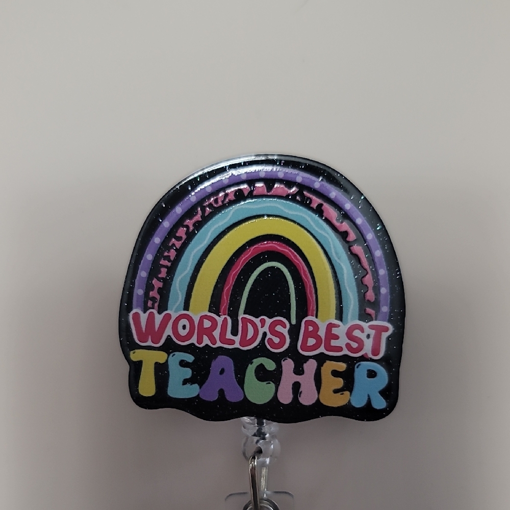 World's Best Teacher Badge Reel
